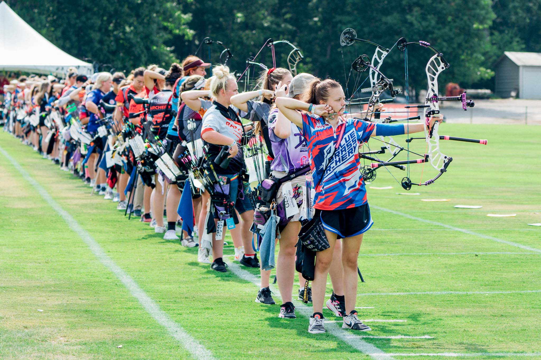 Getting set to showcase the best young archers at the JOAD Target Nationals