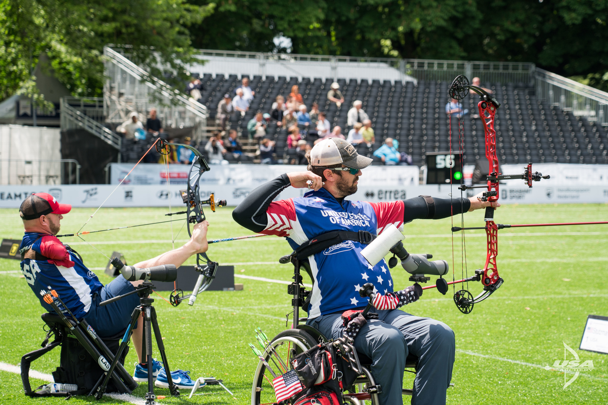 Thompson and Bennett Going for Gold at World Archery Para Championships